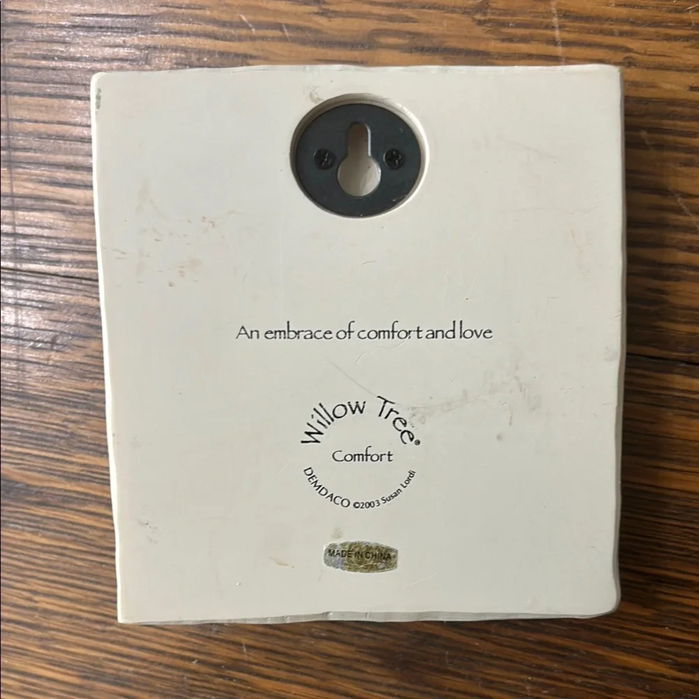 🐱 Willow Tree® “Comfort” Wall Plaque by Susan Lordi – 2003 DEMDACO